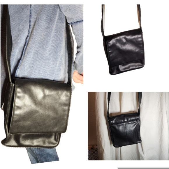 Tannery West soft leather crossbody - Picture 1 of 14